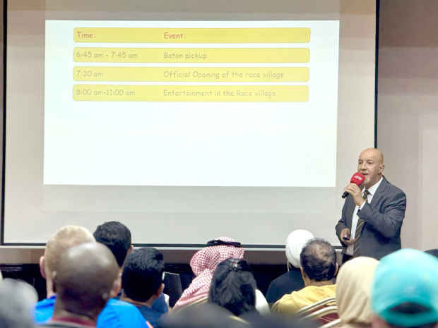 Top runners for Marathon Relay